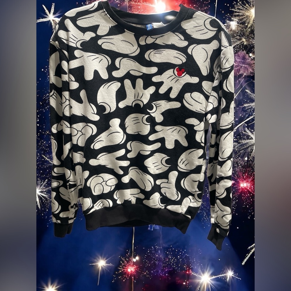 Disney Mickey Mouse Graphic Soft/Lightweight
Sweatshirt Unisex Xtra Small H&M